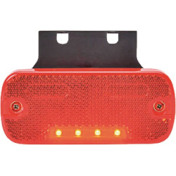 Žymeklis LED, stačiakampis, 12-24V, 105,4x45x11,8mm, Kramp LA30102