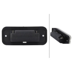 Žymeklis 5W, stačiakampis, 24V, baltas, užsukamas, 100xHella 2PF961167021