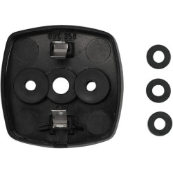 Žymeklis 5W, kvadratas, 12V, raudona/balta, užsukamas, 62x40x62mm, Hella 2XS005639001