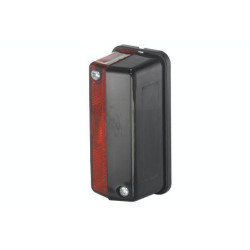 Žymeklis 4W, stačiakampis, 12/24V, raudonas, užsukamas, Hella 2XS005020081