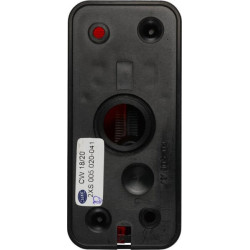 Žymeklis 4W, stačiakampis, 12/24V, raudonas, užsukamas, Hella 2XS005020081