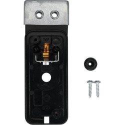 Žymeklis 4W, stačiakampis, 12/24V, raudona/balta, užsukamas, 120x37x42mm, Hella 2XS005020021