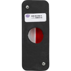 Žymeklis 5W, stačiakampis, 12V, raudona/balta, užsukamas, Hella 2TJ003168151