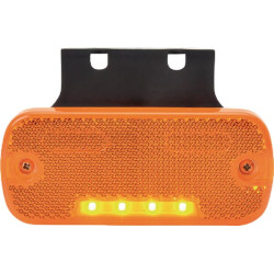 Žymeklis LED, stačiakampis, 12-24V, 105,4x45x11,8 mm, Kramp LA30104