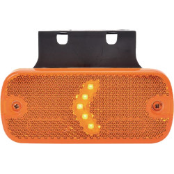 Žymeklis LED, stačiakampis, 12-24V, 105,4x45x11,8 mm, Kramp LA30110