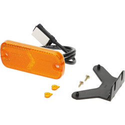 Žymeklis LED, stačiakampis, 12-24V, 105,4x45x11,8 mm, Jaeger, Kramp LA30111