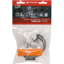 Žymeklis LED, stačiakampis, 12-24V, 98x31,5x25mm, Jaeger, Kramp LA30135