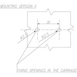 Žymeklis LED, stačiakampis, 12-24V, 98x31,5x25mm, Jaeger, Kramp LA30135