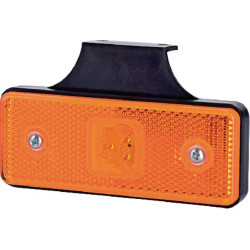 Šviesos diodas, 0,4 / 0,7 W, stačiakampis, 12/24 V, oranžinis, 112x45x17 mm, 3 šviesos diodai, gopart LA35052