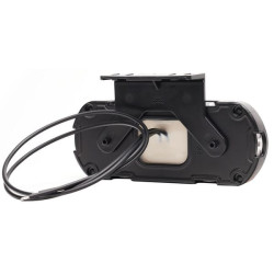 Žymeklis LED, gintaro spalvos, stačiakampis, 12-24V, 133,8x53x25mm "SAFETY LINE", Kramp LA30082