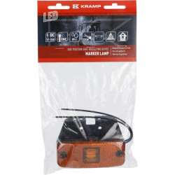 Žymeklis LED, stačiakampis, 12-24V, 111x50,5x23mm, Kramp LA30127
