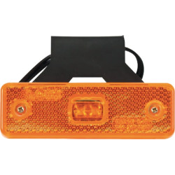 Žymeklis LED, stačiakampis, 12-24V, 98x31,5x25mm, Kramp LA30134