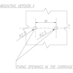 Žymeklis LED, stačiakampis, 12-24V, 98x31,5x25mm, Kramp LA30134