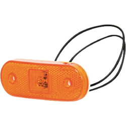 Žymeklis LED, stačiakampis, 12-24V, 113,5x40x26,5 mm, Kramp LA30124