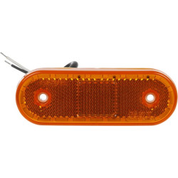Žymeklis LED, stačiakampis, 12-24V, 114x40x25mm, Kramp LA30119