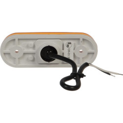 Žymeklis LED, stačiakampis, 12-24V, 114x40x25mm, Kramp LA30119