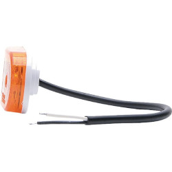 Žymeklis LED, stačiakampis, 12-24V, 114x40x25mm, Kramp LA30119