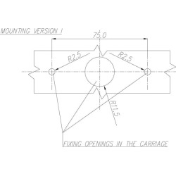 Žymeklis LED, stačiakampis, 12-24V, 98x31,5x25mm, Kramp LA30133
