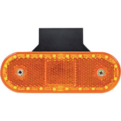 Žymeklis LED, stačiakampis, 12-24V, 114x40x25mm, Kramp LA30118