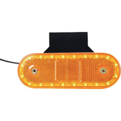 Žymeklis LED, stačiakampis, 12-24V, 114x40x25mm, Kramp LA30118