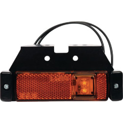 Žymeklis LED, stačiakampis, 12-24V, 130x32x20.5mm, Kramp LA30131