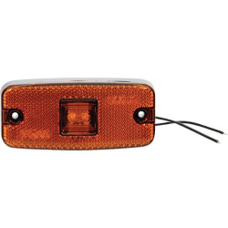 Žymeklis LED, stačiakampis, 12-24V, 111x50,5x23mm, Kramp LA30128