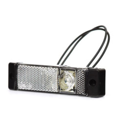 Žymeklis LED, stačiakampis, 12-24V, 130x32x20mm, Kramp LA30142