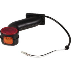 Žymeklis LH apvalus, 24V, raudona/geltona, užsukamas, Aspöck 313608017