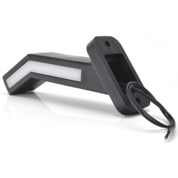 Gabaritinis žibintas RH LED, 12-24V, 184,9x58x145,5 mm, posūkio rodiklis, Kramp LA30163IND