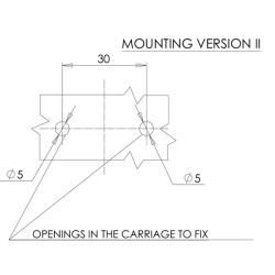 Žymeklis RH LED, 0.7/1.4W, 12/24V, balta/oranžinė/raudona, 125x55x175mm, 3 LED, Kramp LA30019