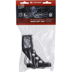 Žymeklis RH LED, 12-24V, 114x135x37mm, Kramp LA30011