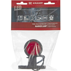 Žymeklis LED, 12-24V, 95x89x49.5mm, Kramp LA30009