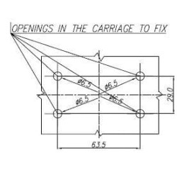 Žymeklis 12/24V, 95x83,5x68mm, gopart LA35007