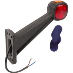 Žymeklis LH LED, 12/24V, raudona/balta/gintarinė, užsukamas, Britax L450230LMV