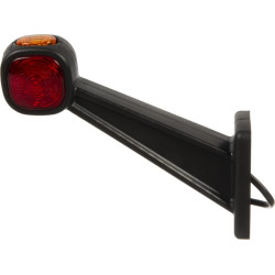 Žymeklis RH LED, 12/24V, raudona/balta/gintarinė, užsukamas, Britax L450220LMV