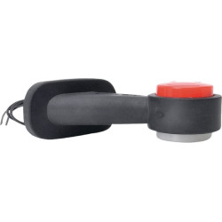 Žymeklis RH LED, apvalus, 12/24V, balta/raudona, užsukamas, 108x135mm, Waś 1400300777P