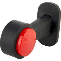 Šviesos diodas, apvalus, 12/24 V, baltas/raudonas, užsukamas, 135xWaś 1400300776