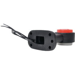 Šviesos diodas, apvalus, 12/24 V, baltas/raudonas, užsukamas, 135xWaś 1400300776