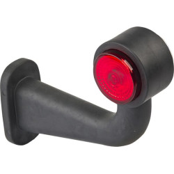 Žymeklis RH LED, apvalus, 12/24V, raudonas, užsukamas, 181x157mm, Waś 1400300297BCP