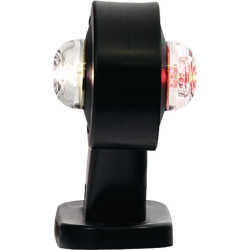 Žymeklis RH LED, apvalus, 12/24V, skaidrus, užsukamas, 132x83x108mm, Waś 1400699602