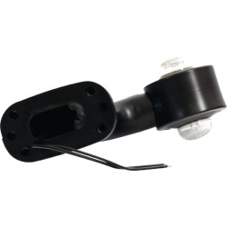 Žymeklis LH LED, apvalus, 12/24V, raudonas/skaidrus, užsukamas, 155x68x181mm, Waś 1400300011