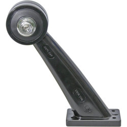 Žymeklis RH LED, apvalus, 12/24V, raudonas/skaidrus, užsukamas, 167x68x156mm, Waś 1400300020