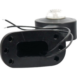 Žymeklis LH LED, apvalus, 12/24V, raudonas/skaidrus, užsukamas, 167x68x156mm, Waś 1400300021