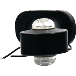 Žymeklis LH LED, apvalus, 12/24V, raudonas/skaidrus, užsukamas, 167x68x156mm, Waś 1400300021