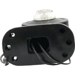 Žymeklis RH LED, apvalus, 12/24V, raudonas/skaidrus, užsukamas, 83x68x135mm, Waś 1400300030