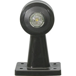 Žymeklis LH LED, apvalus, 12/24V, raudonas/skaidrus, užsukamas, 83x68x135mm, Waś 1400300031