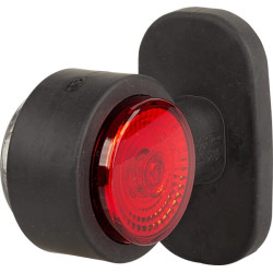 Žymeklis LED, apvalus, 12/24V, prisukamas, 95x86mm, Waś 1400300293BC