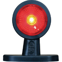 Žymeklis LED, apvalus, 12/24V, prisukamas, 95x86mm, Waś 1400300293BC