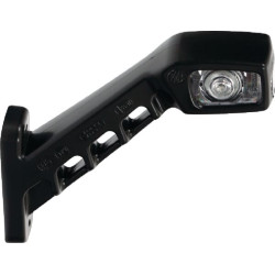 Žymeklis RH LED, 12/24V, raudonas/skaidrus, užsukamas, 187x37x165mm, Waś 1400300100