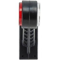 Žymeklis RH LED, apvalus, 12/24V, raudona/balta, užsukamas, 142,5x45x160 mm, 8 šviesos diodai, Hella ValueFit 2XS357004041